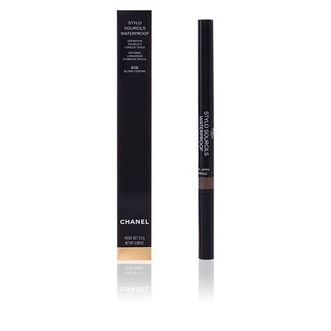 chanel sourcils 60 眉笔 试色|STYLO SOURCILS WATERPROOF 持久塑形眉筆 806 .